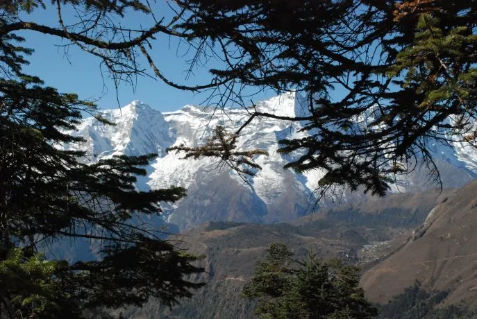 dimsum reizen nepal namche bazaar mt everest comfortabel reis bouwsteen