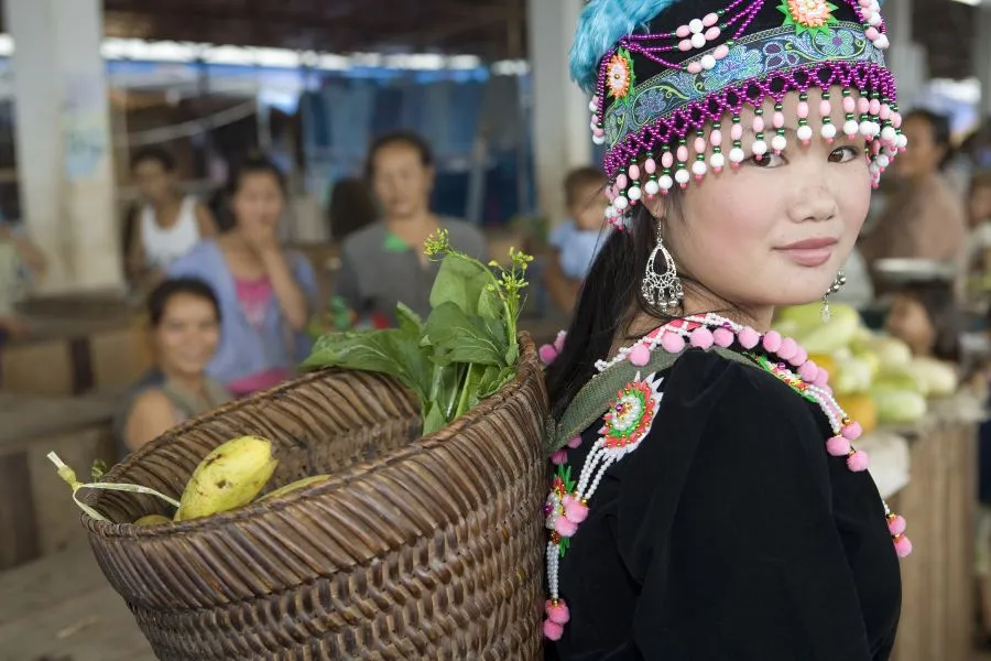 Sfeerafbeelding dimsum reizen laos bergvolkeren reis