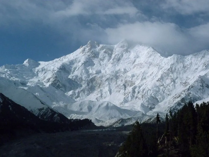 Sfeerafbeelding nanga parbat pakistan